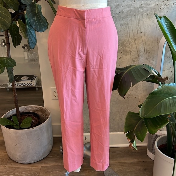 Zara Tapered Ankle Trousers Rose - Picture 2 of 7